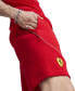 Men's Ferrari Race Regular-Fit Piped 8" Fleece Shorts