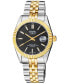 Men's West Village Swiss Automatic Two-Toned SS IPYG Stainless Steel Bracelet Watch 40mm