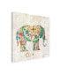 Фото #2 товара Danhui Nai Boho Paisley Elephant I Canvas Art - 19.5" x 26"