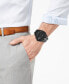 Фото #3 товара Наручные часы Citizen Dress Eco-Drive Black-Brown Leather Strap Watch 44mm BU2013-08E.