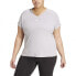 Фото #2 товара ADIDAS Aeroready Train Essentials Minimal Branding V-Neck Plus short sleeve T-shirt