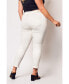 ფოტო #3 პროდუქტის Plus Size Mid Rise Boyfriend Pants