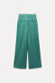 Loose-fitting darted trousers