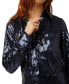 ფოტო #5 პროდუქტის Women's Sophie Sequined Mini Shirtdress