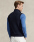 ფოტო #2 პროდუქტის Men's Mesh-Knit Cotton Full-Zip Sweater Vest
