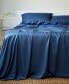 Фото #8 товара Luxury 4-Piece Bed Sheet Set, Twin XL