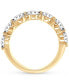 ფოტო #4 პროდუქტის Certified Lab Grown Diamond Band (3 ct. t.w.) in 14k Gold