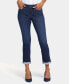 ფოტო #5 პროდუქტის Women's Sheri Slim Ankle Roll Cuff Jeans
