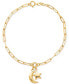 ფოტო #1 პროდუქტის Moon & Star Charm Bracelet in 10k Gold