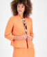 ფოტო #1 პროდუქტის Kapser Women's Zip-Pocket Stand-Collar Jacket