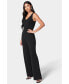 Women's Scuba Crepe V-Neck Jumpsuit