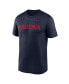 Фото #3 товара Men's Navy Arizona Wildcats Primetime Legend Wordmark T-Shirt