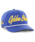 Фото #1 товара Men's Royal Golden State Warriors Overhand Logo Hitch Adjustable Hat