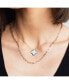 ფოტო #2 პროდუქტის Extra Large Mother of Pearl Single Clover Necklace