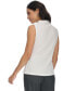 Фото #2 товара Women's Mock-Neck Sleeveless Top