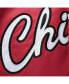 Фото #5 товара Куртка Mitchell&Ness мужская красная Chicago Bulls Big and Tall Hardwood Classics Raglan Satin Full-Snap