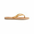Women's Flip Flops Havaianas Fantasia Gloss Golden