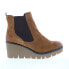 Фото #1 товара Diba True Nir Vana 75815 Womens Brown Suede Slip On Ankle & Booties Boots