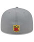 Фото #5 товара Men's Gray New Orleans Saints Color Pack 59FIFTY Fitted Hat