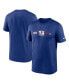 Фото #1 товара Men's Royal New York Giants Horizontal Lockup Legend T-shirt