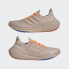adidas Ultraboost Light 防滑耐磨轻便 低帮 跑步鞋 男女同款 粉橙