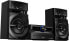 Panasonic Mini-System, 300 W, 2-Wege-Lautsprecher, Woofer:13 cm, CD-Player, CD-R/R W, Bluetooth, USB, DAB/DAB +, 30 FM/15AM RDS, AUX, Audio-Qualität, blaue Beleuchtung, Schwarz DAB/DAB+ Radio blau
