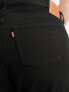 Женские джинсы Levis Plus 501 Kurz geschnittene Jeans in Schwarz Black Sprout, UK 20 - фото #13