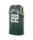 Men's and Women's Khris Middleton Hunter Green Milwaukee Bucks Swingman Jersey - Icon Edition