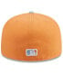 Men's Orange/Light Blue Chicago Cubs Spring Color Basic Two-Tone 59Fifty Fitted Hat