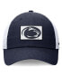 ფოტო #3 პროდუქტის Men's Navy/White Penn State Nittany Lions Primetime Club Trucker Adjustable Hat