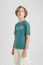 Erkek Çocuk T-shirt C0648a8/gn211 Green