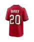 Men's Ronde Barber Red Tampa Bay Buccaneers Retired Player Game Jersey