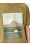 4sam10044hk 871 Haki Erkek Jersey Kısa Kollu T-shirt