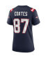 ფოტო #2 პროდუქტის Women's Ben Coates Navy New England Patriots Game Retired Player Jersey