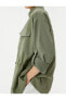 Фото #20 товара Куртка Koton Viscose Gathered Sleeve Folded Lapel