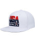 ფოტო #1 პროდუქტის Men's White USA Basketball 1992 Dream Team Snapback Hat