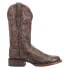 Фото #1 товара Dan Post Boots Clyde Smooth Ostrich Round Toe Cowboy Mens Brown Casual Boots DP