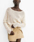 Фото #7 товара Women's Boat-Neck Knitted Sweater