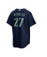 ფოტო #4 პროდუქტის Men's Jesse Winker Navy Seattle Mariners Alternate Replica Player Jersey