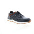 Фото #2 товара English Laundry Ezra EL2624L Mens Black Leather Lifestyle Sneakers Shoes