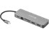 Фото #4 товара SANDBERG USB-C 13-in-1 Travel Dock - Docking - USB Type-C - 100 W - 10,100,1000 Mbit/s - Aluminium - MMC - MicroSD (TransFlash) - MicroSDHC - MicroSDXC
