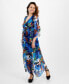 Petite Floral-Print Smocked-Waist Dress, Created for Macy's