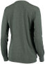 ფოტო #3 პროდუქტის Women's Miami Hurricanes Two-Hit Canyon Long Sleeve T-Shirt