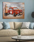 Фото #5 товара Red car Mixed Media Iron Hand Painted Dimensional Wall Art, 32" x 48" x 3.1"