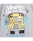 ფოტო #6 პროდუქტის Baby Boys JJ Kitty [SizeRangeDescription1] 2 Pack Long Sleeve Graphic T-Shirts [SizeDescription1]