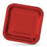 Фото #1 товара Набор посуды одноразовый Algon Квадратный Картонный Красный 23 x 23 x 1,5 см 10 штук