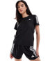 adidas Running Own The Run t-shirt in black