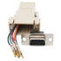 EUROCONNEX 2166 F/F 8C DB9 To RJ45 adapter