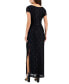 ფოტო #2 პროდუქტის Women's Sequined-Lace Maxi Dress