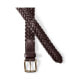 Фото #2 товара Men's Leather Braid Belt